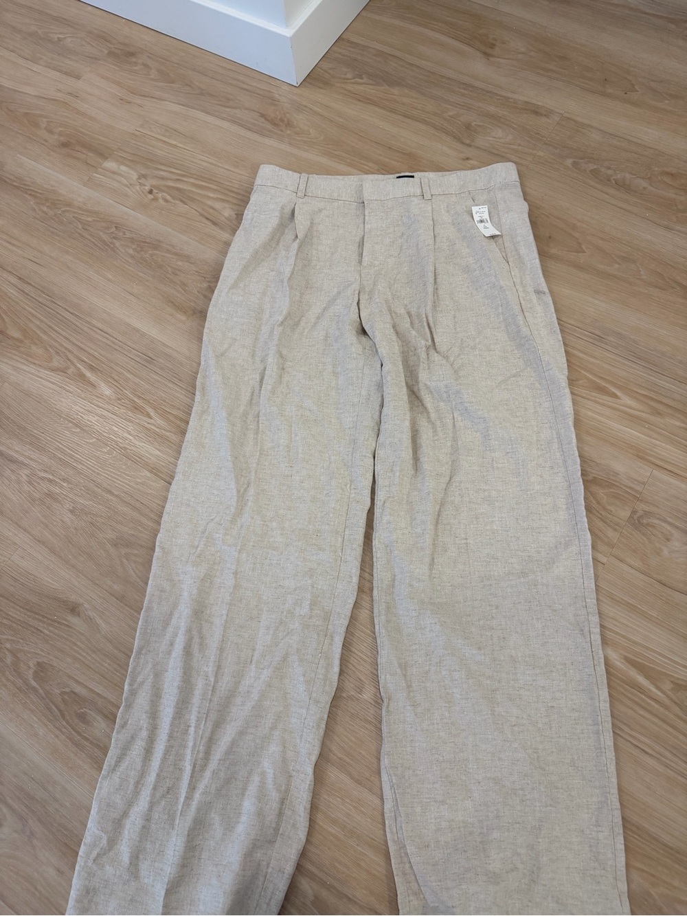 GAP Linen Trousers - Light Beige